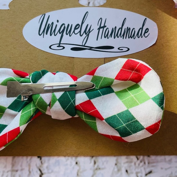 Bandana Set, Christmas Colors,Chihuahua - Picture 2 of 3